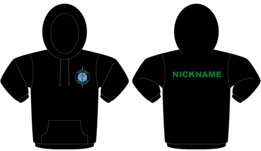 With optional nickname on back - Classic Hoodie