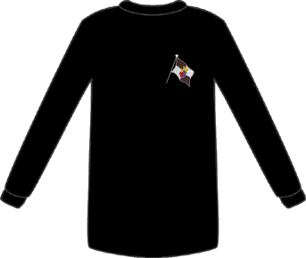 Black - Cotton Long Sleeve T Shirt