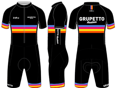 Custom S/S Front-Zip Cycling Skin-Suit