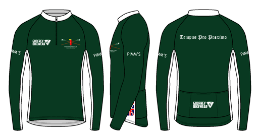 Custom L/S Classics Neck-Zip Cycling Jersey (Race-Fit)