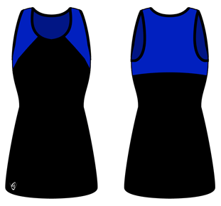 Bella Netball Dress (Vest Back)