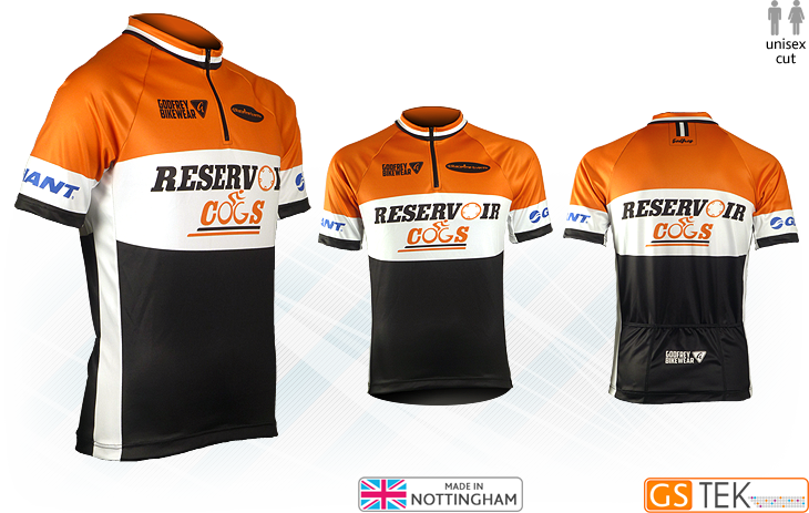 S/S Lightweight Neck-Zip Cycling Jersey