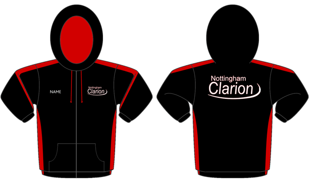 F&H Contrast Zip Hoodie