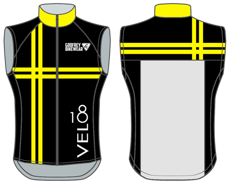 Custom Full-Zip Cycling Gilet (Unlined)