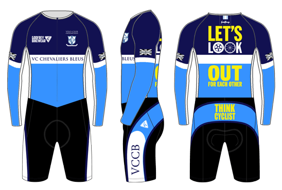 Custom Front-Zip Cycling ChronoSuit