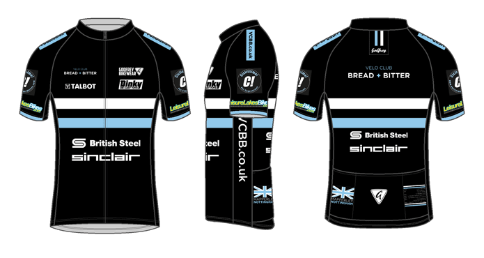 Black - Custom S/S Lightweight Full-Zip Cycling Jersey