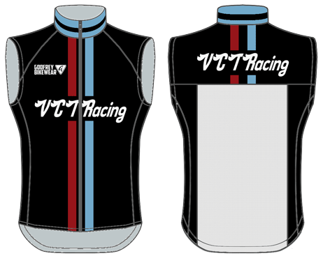Custom Full-Zip Cycling Gilet (Unlined)
