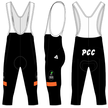 Custom Cycling Bib 3/4s