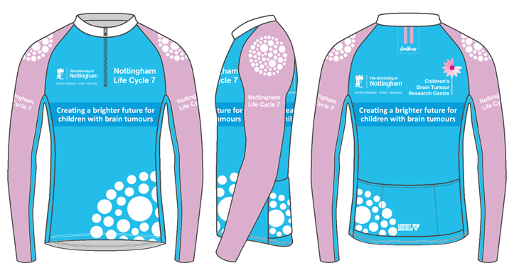 L/S Lightweight Neck-Zip Cycling Jersey