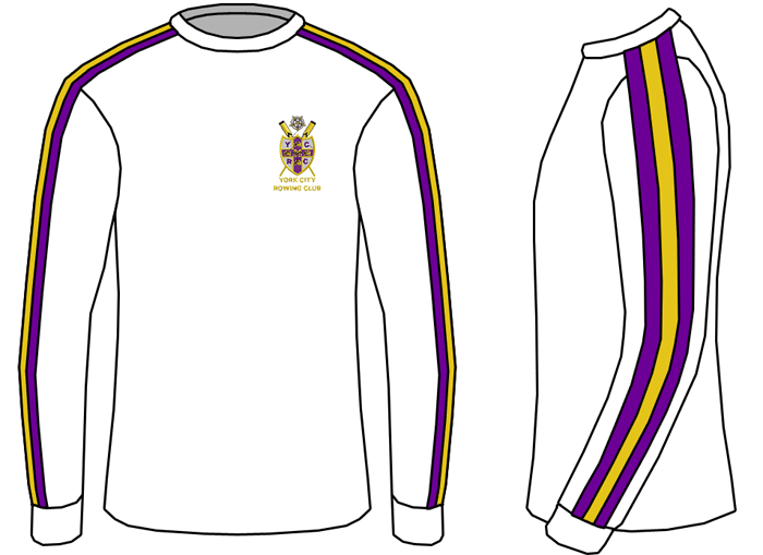 White - 3 Stripes - Custom Retro Tee