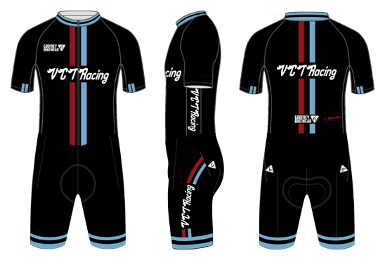 Custom Front-Zip Cycling RaceSuit