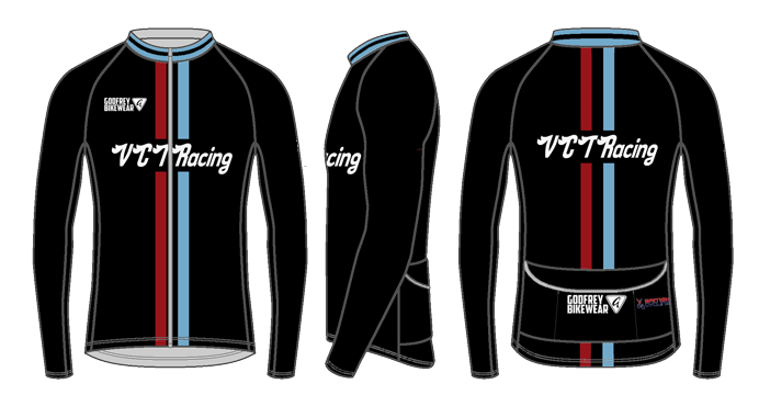 Custom L/S Full-zip Cycling Jacket (mesh lining)