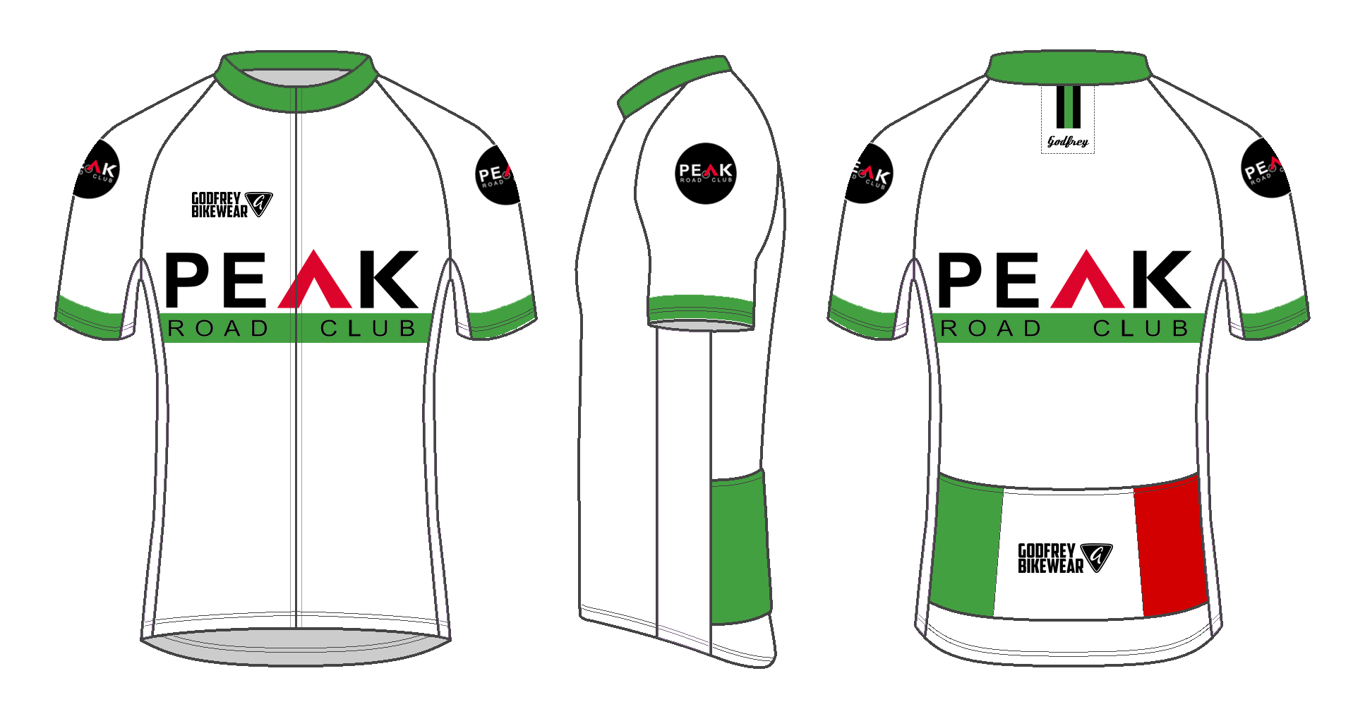 Custom S/S Lightweight Full-Zip Cycling Jersey