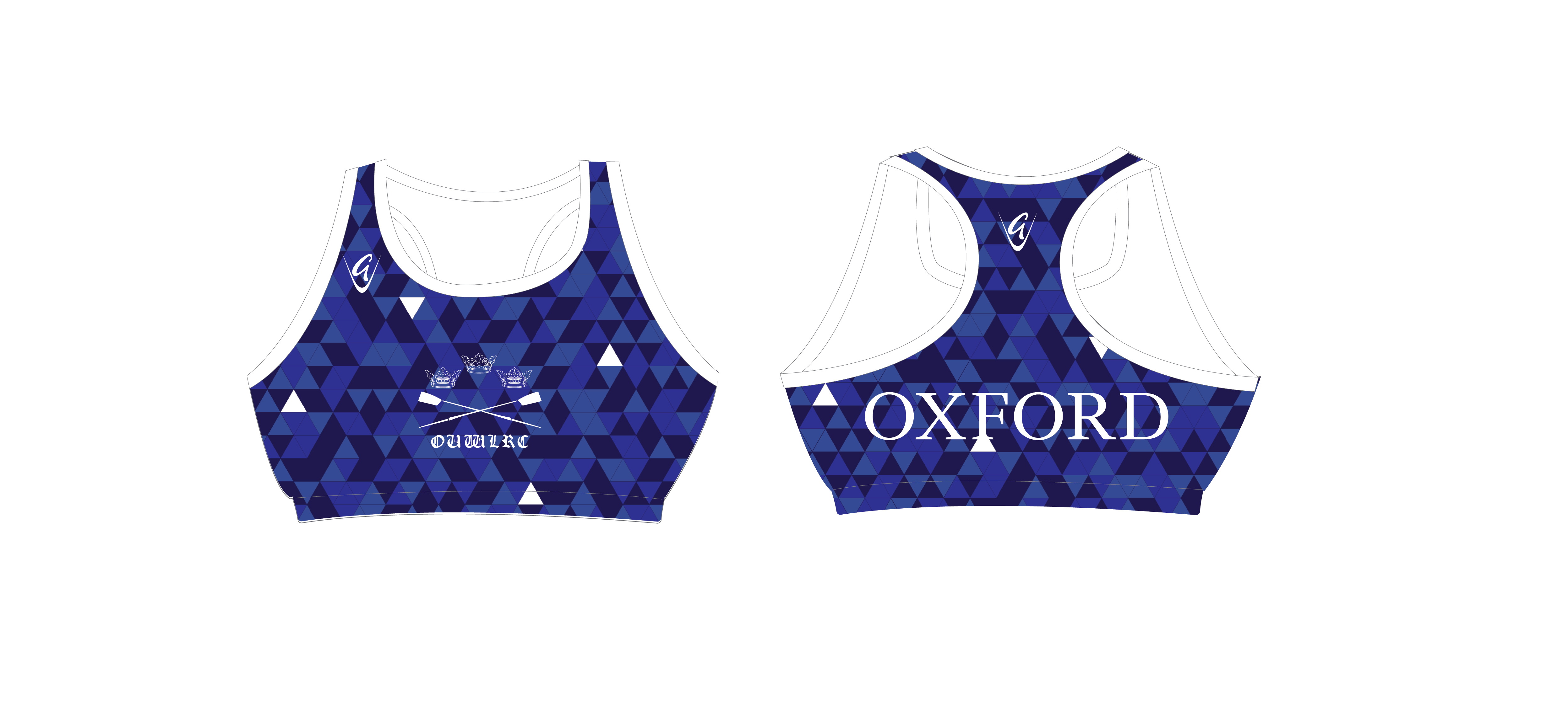 Triangles - Pro Crop Top