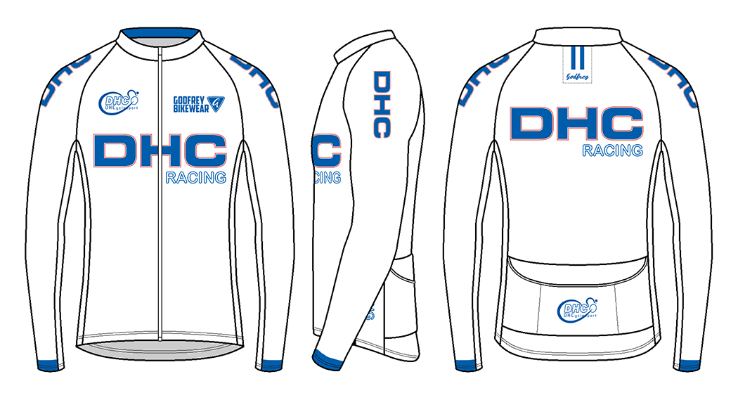 Retro - Custom L/S Full-zip Cycling Jacket (mesh lining)