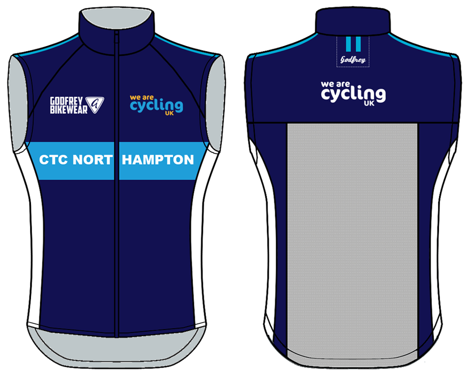 Custom Full-Zip Cycling Gilet (Unlined)