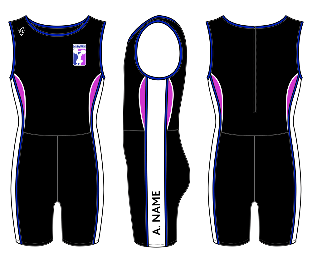Pink - Custom Weightlifting Suit