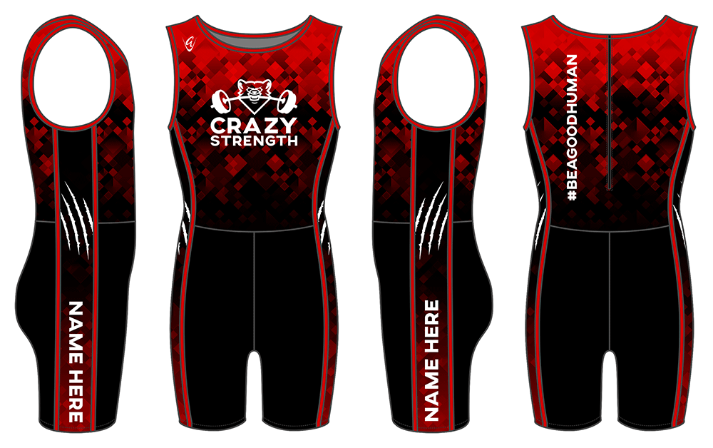Custom Weightlifting Suit - 2024 Design
