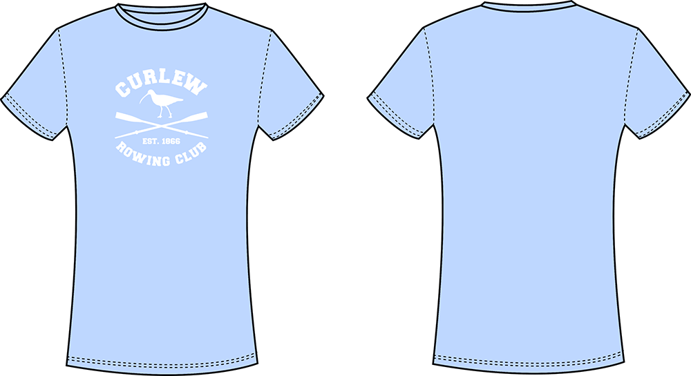 Cool Tee - Sky Large Logo