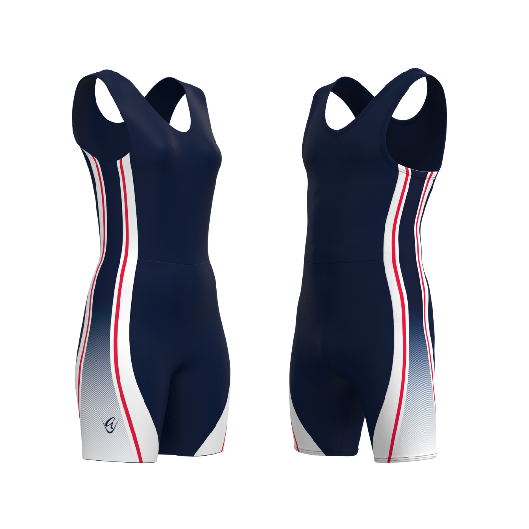 LE Sport Stripe Navy-Red AIO