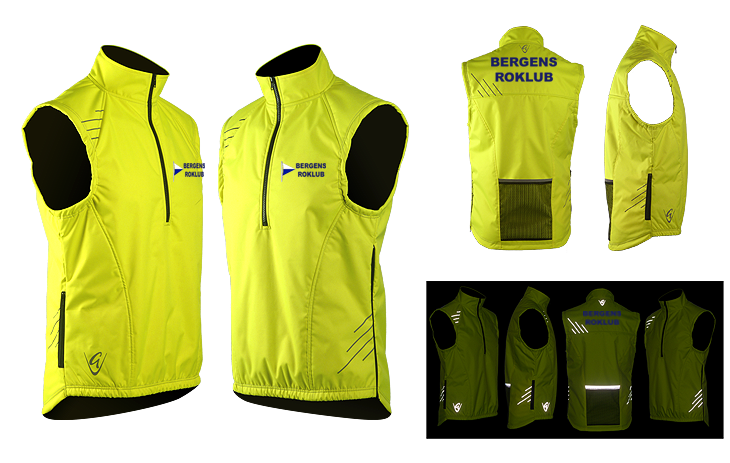 Be Seen Gilet Stripes