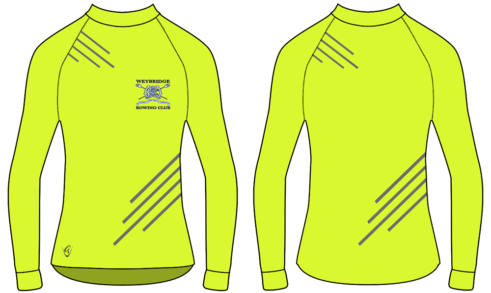 Be Seen Performance Tee LS Striped