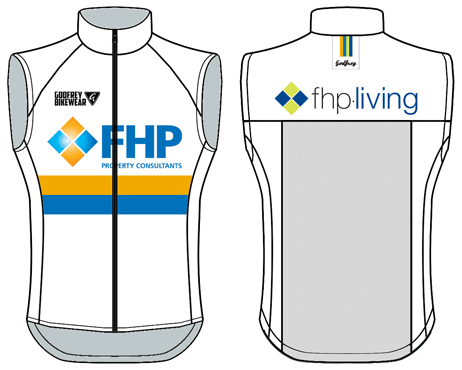 Custom Full-Zip Cycling Gilet (Unlined)