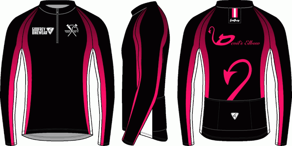 Custom L/S Classics Neck-Zip Cycling Jersey