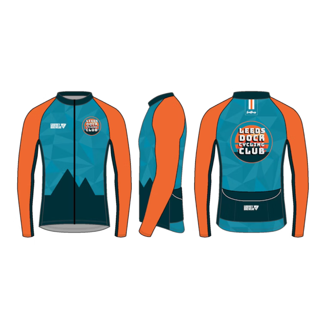 Custom L/S Full-zip Cycling Jacket (mesh lining)