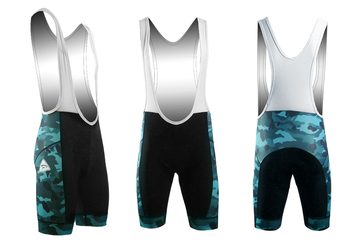 Camo Elite Cycling Bib Shorts