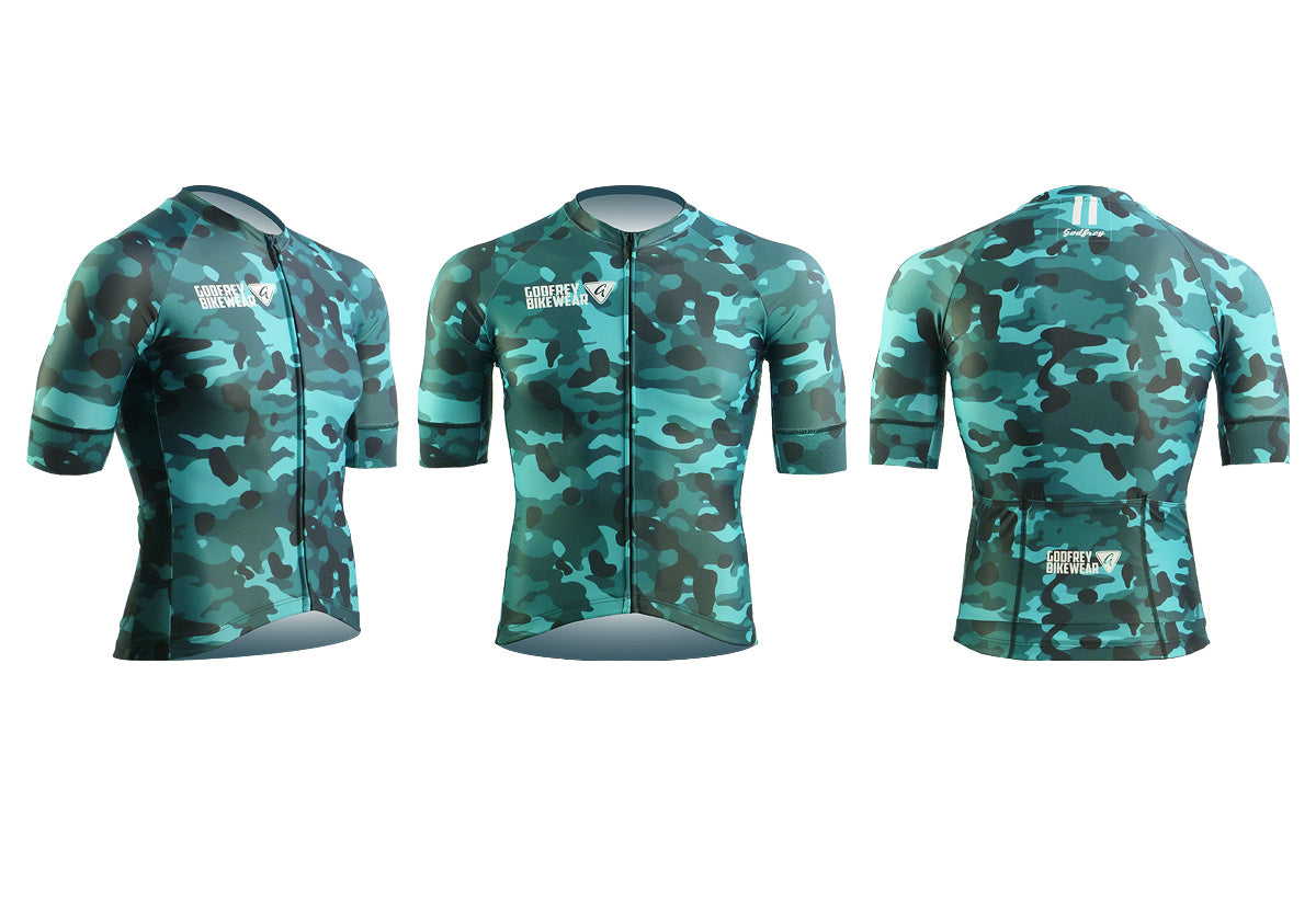 Camo Elite Cycling Jersey