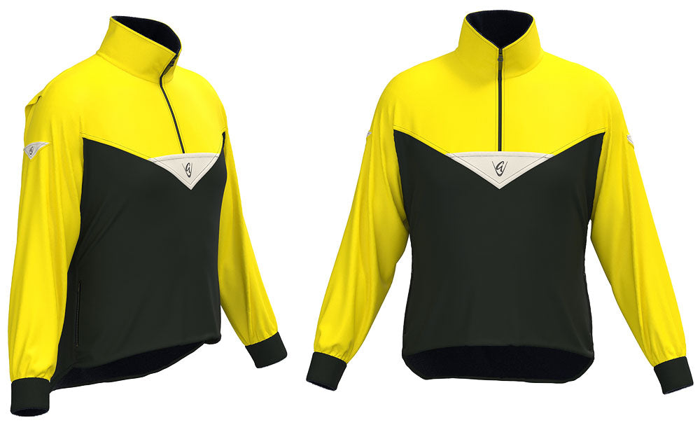 Be Seen Black/Yellow Fluro G2 - Splash Jacket