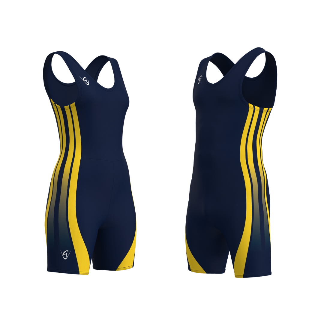 LE Sport Stripe Navy-Yellow AIO - Limited Edition