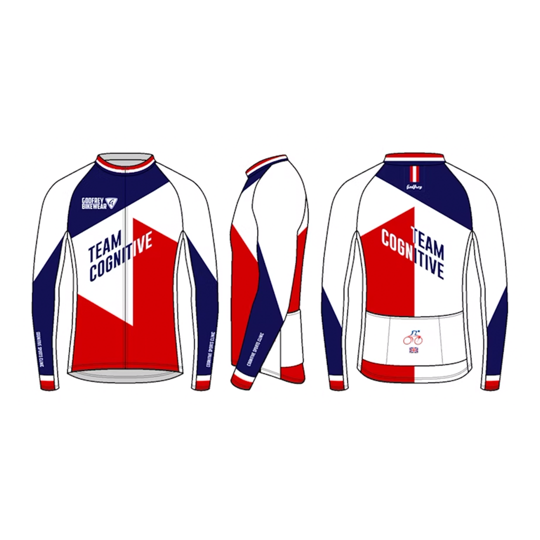 L/S Custom Cycling Mokey Jersey