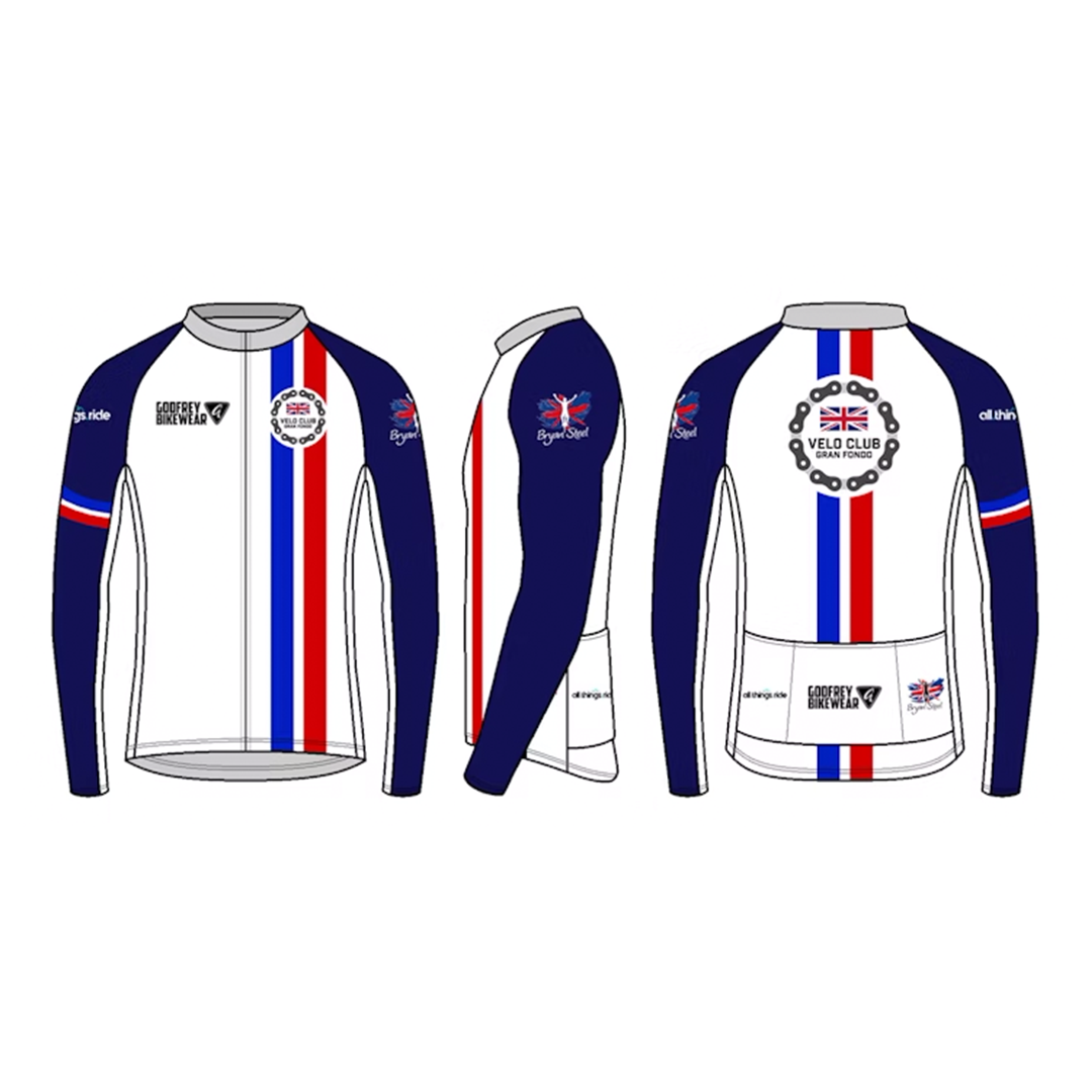 L/S Custom Cycling Mokey Jersey