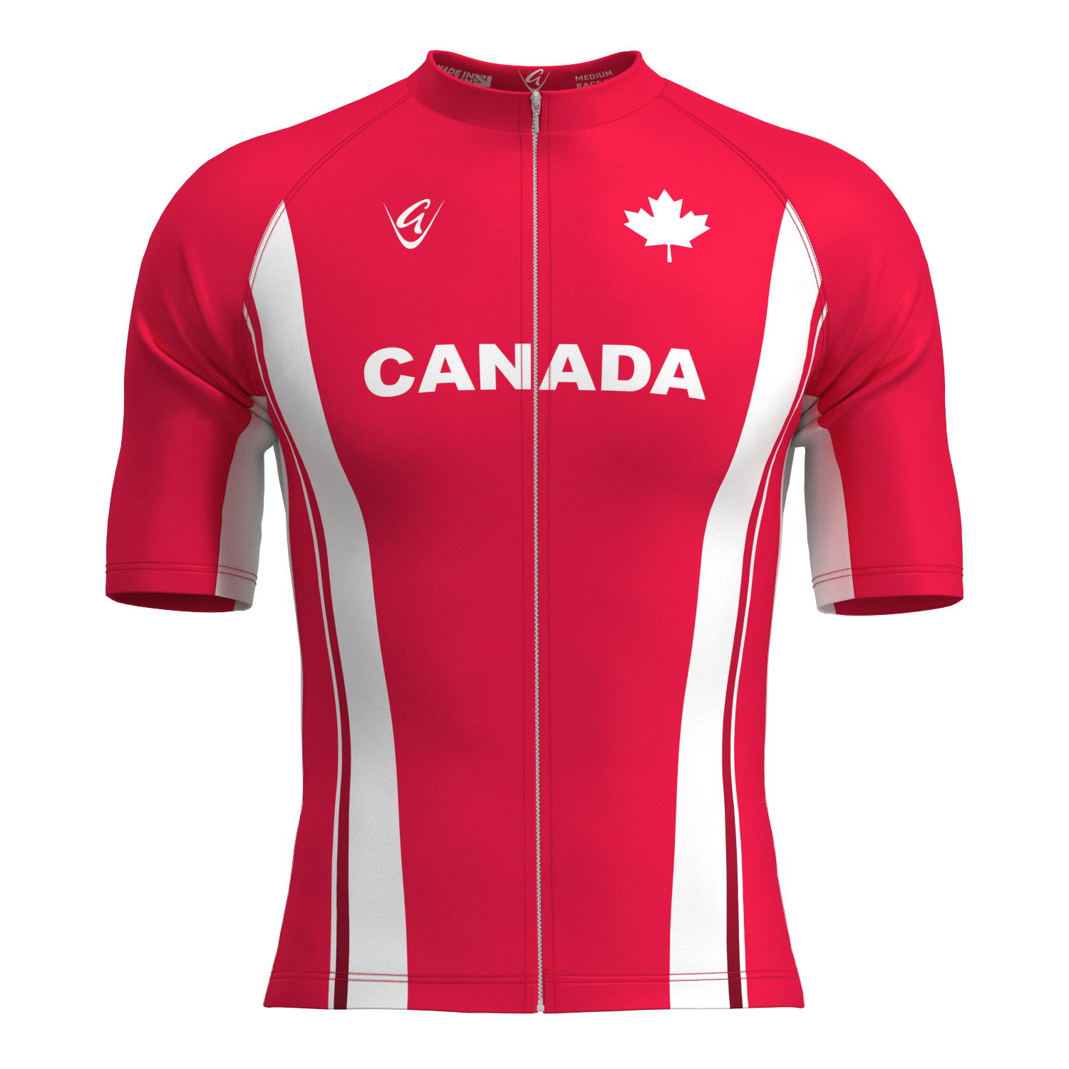 Canada Retro Lightweight Short Sleeve Cycling Jersey