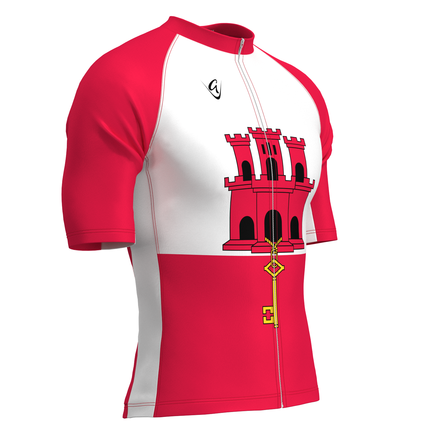 Gibraltar Retro Lightweight Short Sleeve Cycling Jersey