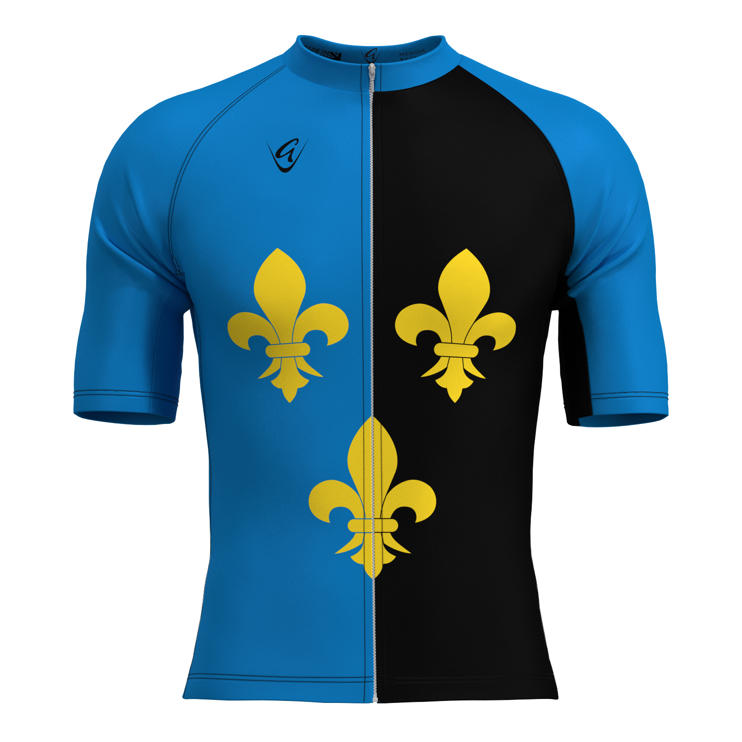 Monmouthshire Retro Lightweight Short Sleeve Cycling Jersey