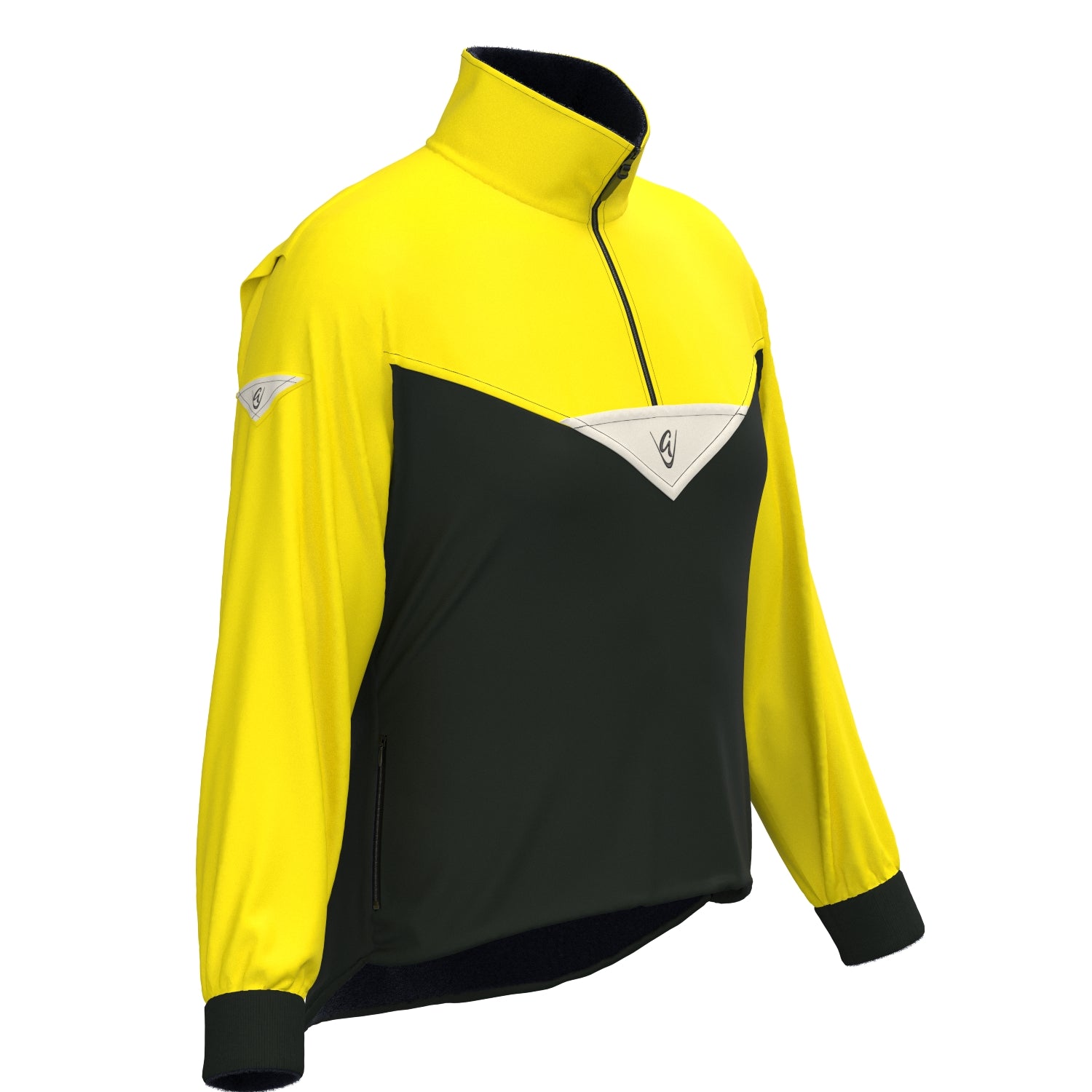 Be Seen Black/Yellow Fluro G2 - Splash Jacket