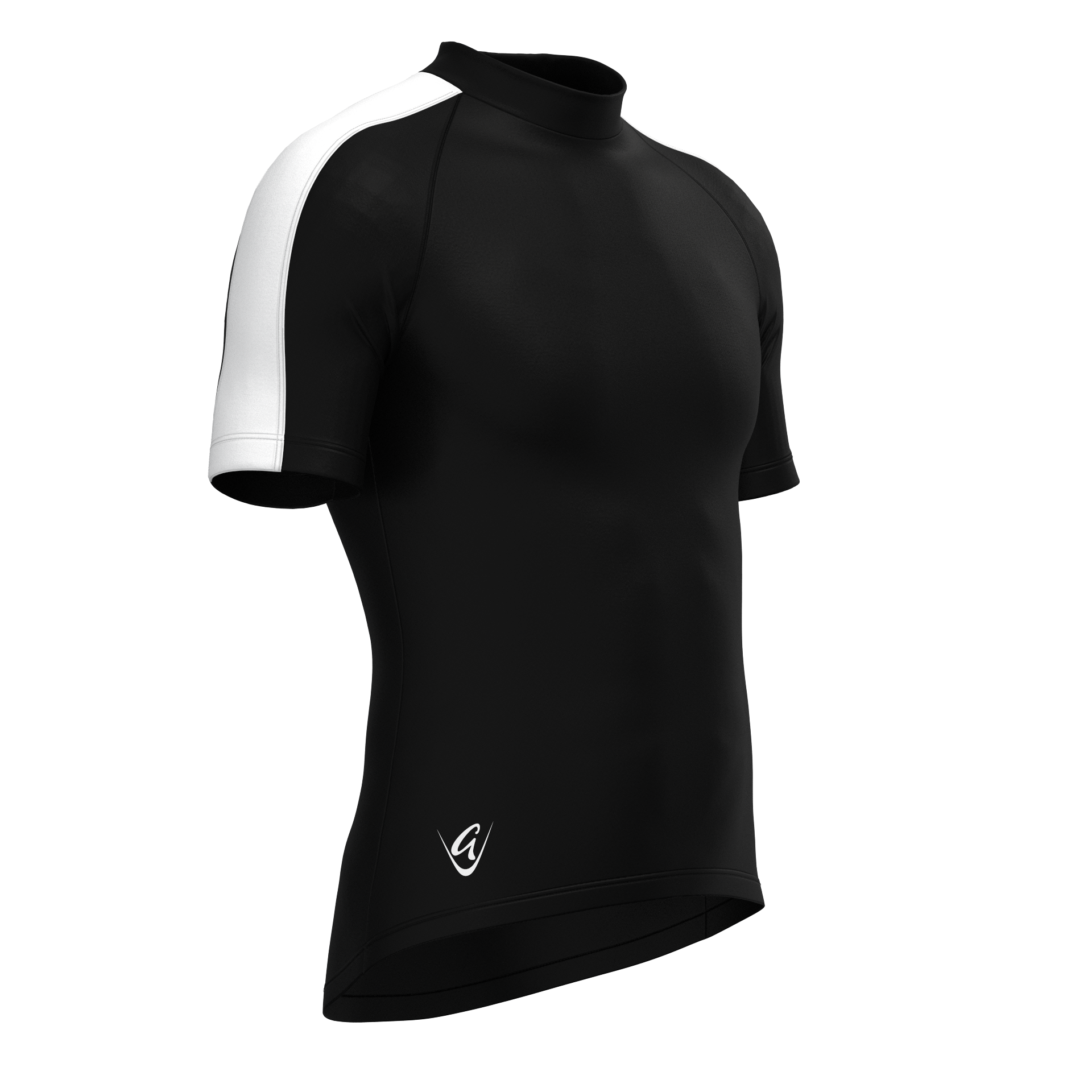 Performance Black/Contrast Colour SS Tee