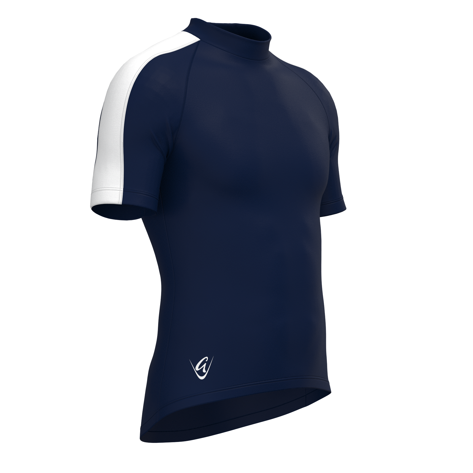 Performance Navy/Contrast Colour SS Tee