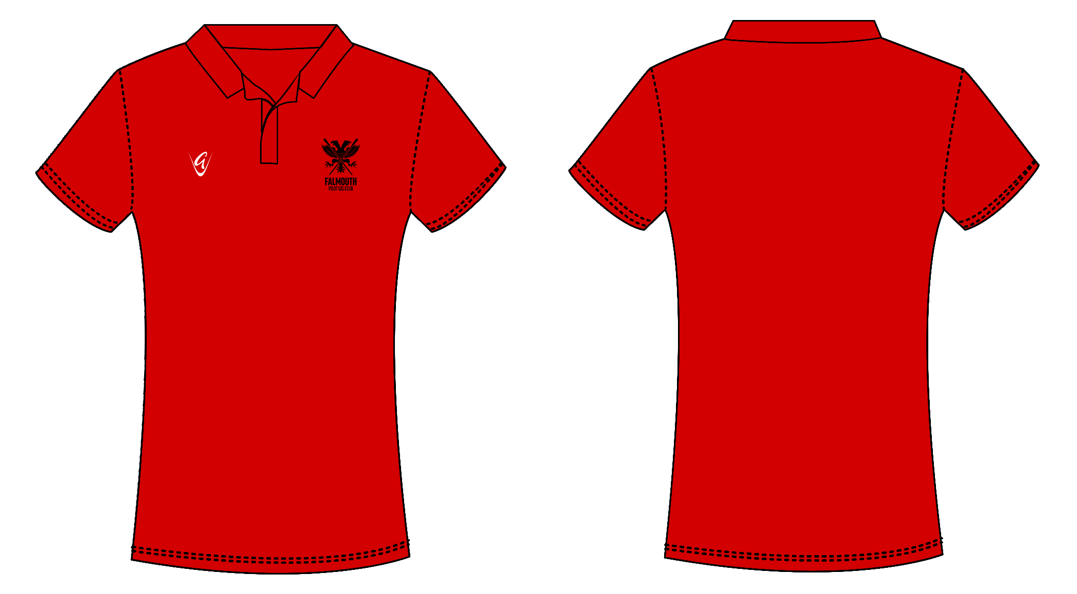 Red - Ladies Classic Polo