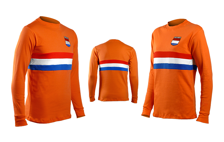 Netherlands Retro Cotton Long Sleeved Tee