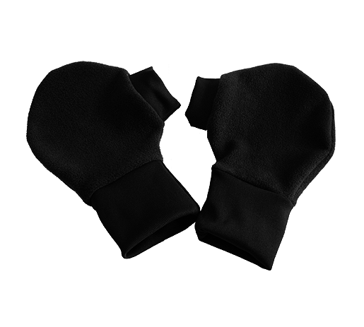 Classic Sculling Pogies Black