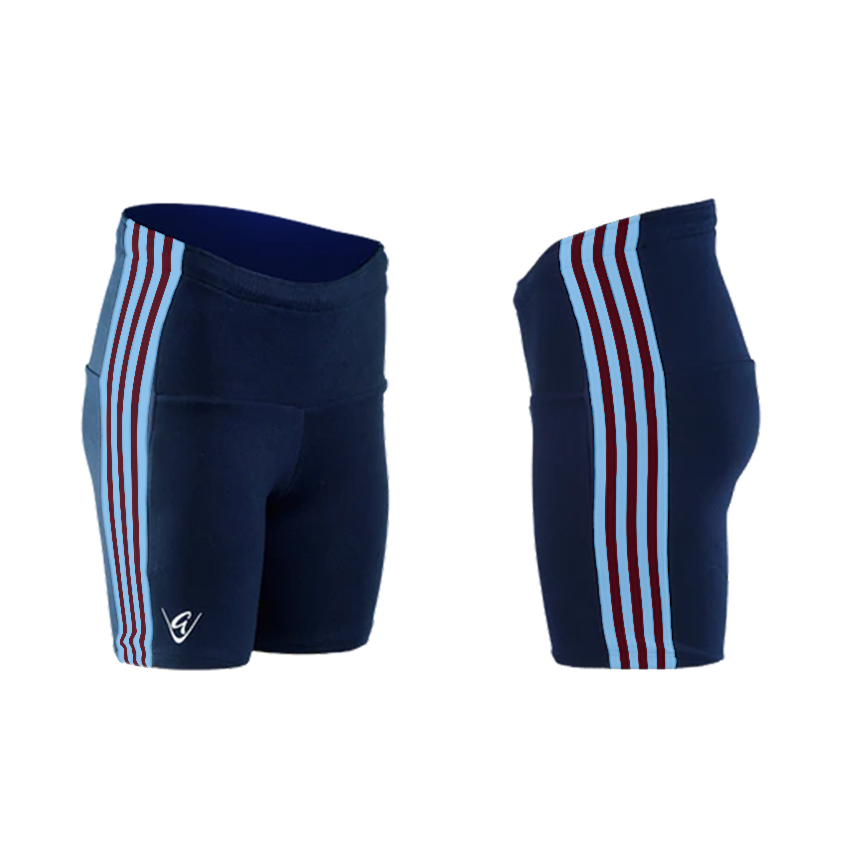 Classics Navy/Claret and Blue Shorts - Limited Edition