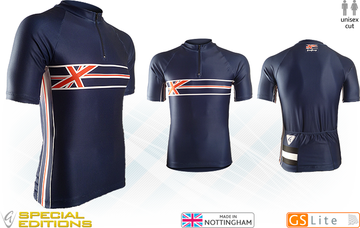 UK Performance Lightweight Cycling Jersey
