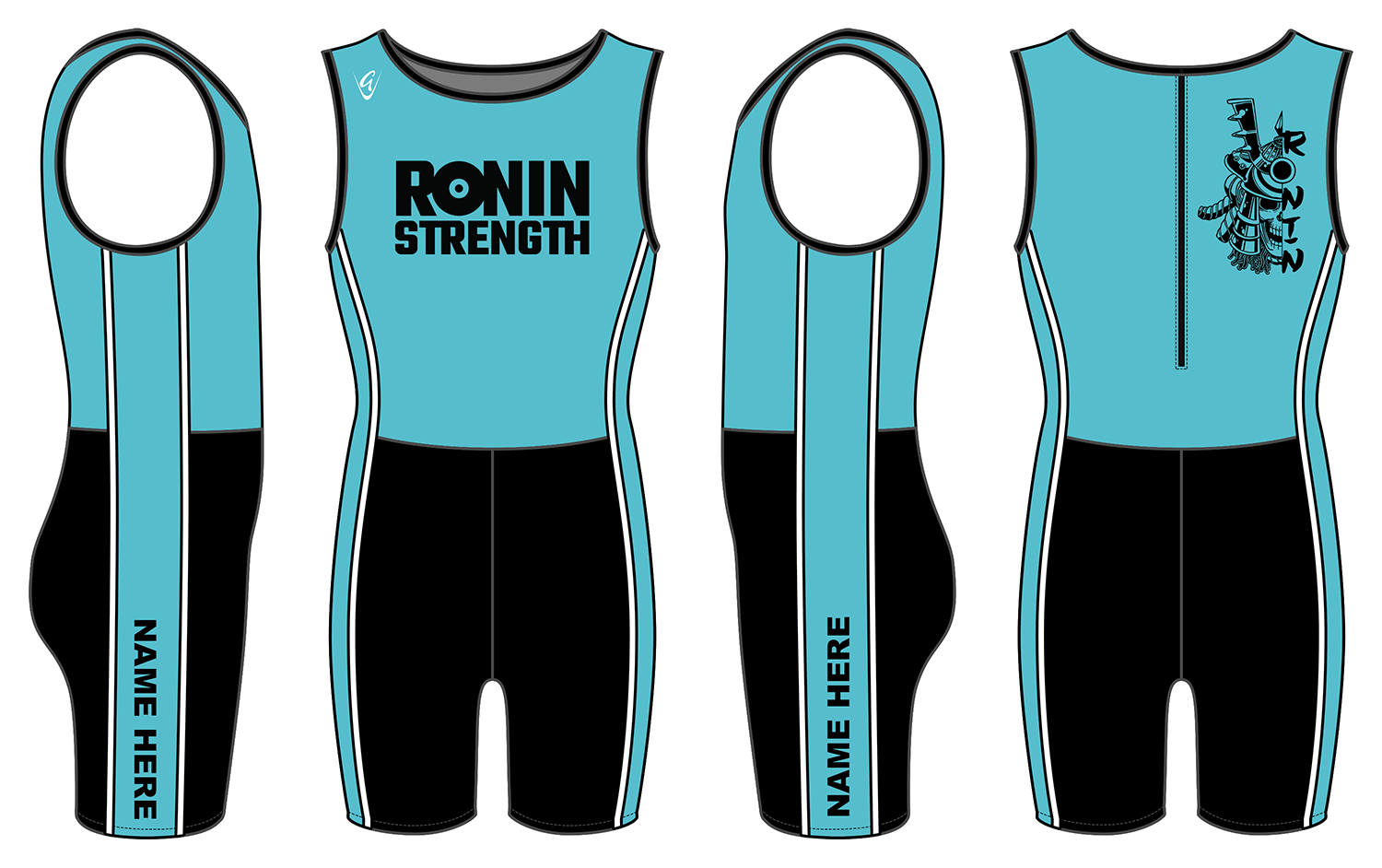 Suit 1a- Custom Weightlifting Suit