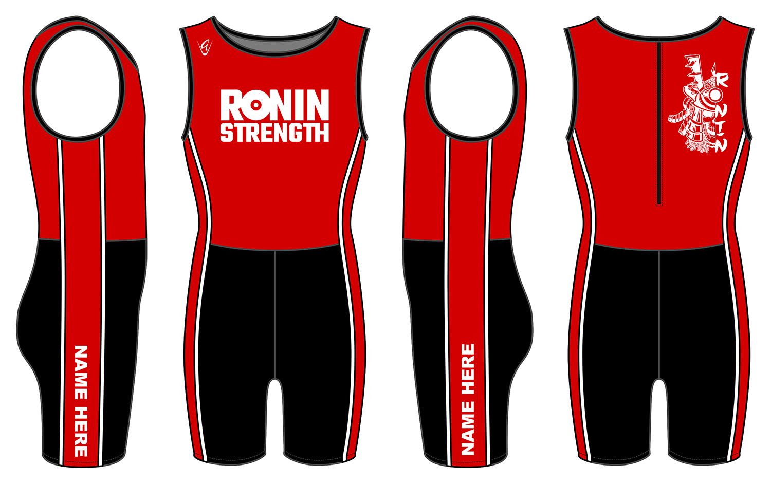 Suit 2a- Custom Weightlifting Suit
