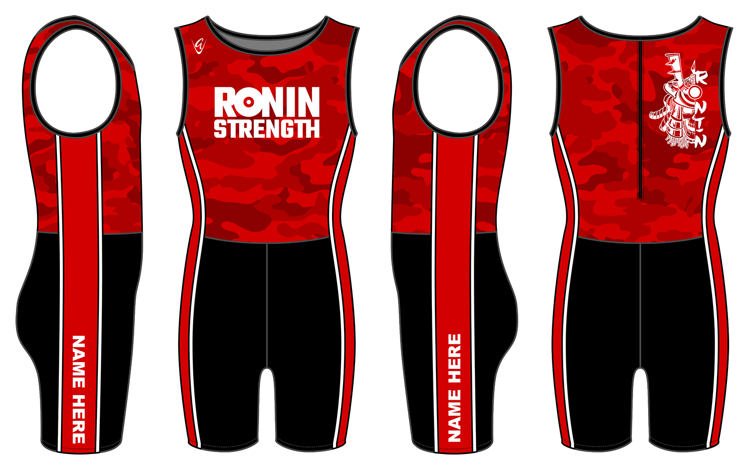 Suit 2b- Custom Weightlifting Suit